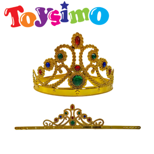 Gold Queen Crown with GEMS