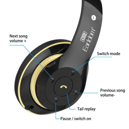 EARLDOM Wireless Stereo Headset High Definition Audio (BH43)