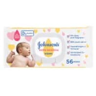 JOHNSONS EXTRA SENSITIVE WIPES 56PCS