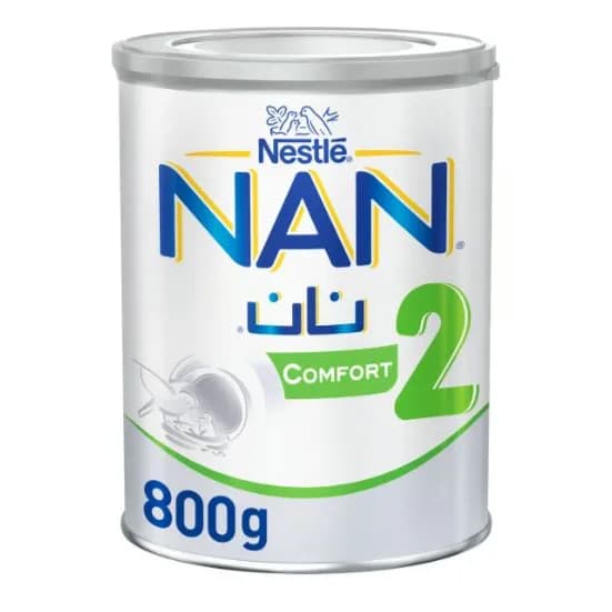 NAN COMFORT 2 MILK POWDER  800 GM (6 to 12 MONTHS)