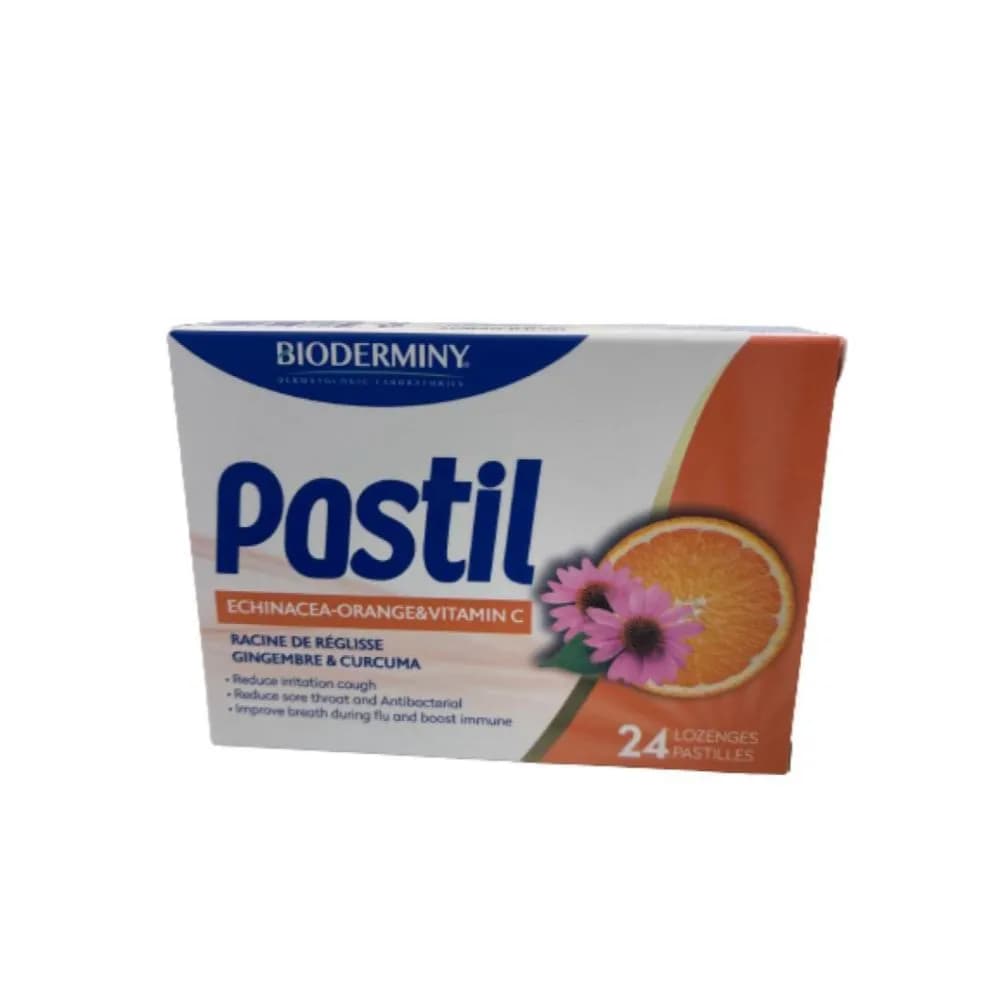 Pastil Lozenges Echinacea-Orange&Vit C 24S