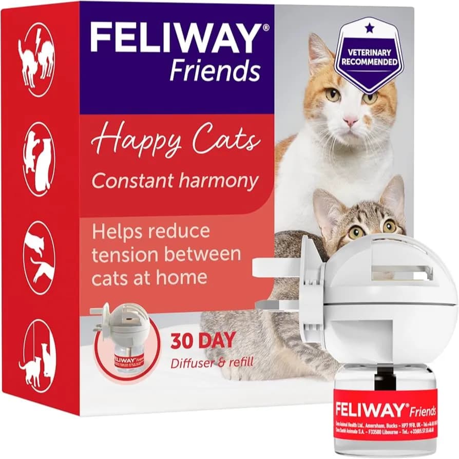 Feliway Friends Diffuser Comfort For Multi Cat And Refill 48ml