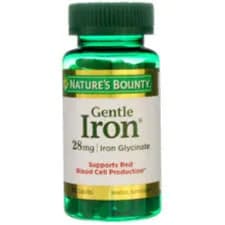 NATURES BOUNTY GENTLE IRON 28MG 90 CAPSULES