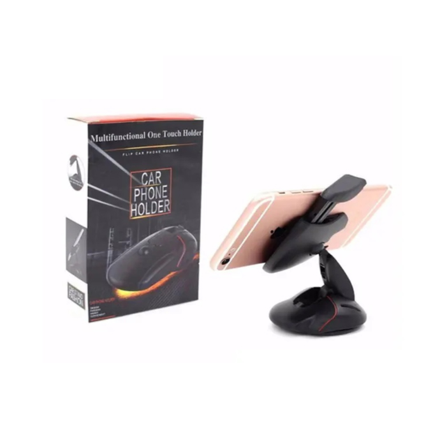 Multifunctional One Touch car Phone Holder