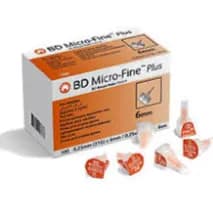 BD MICRO FINE PLUS 6MM