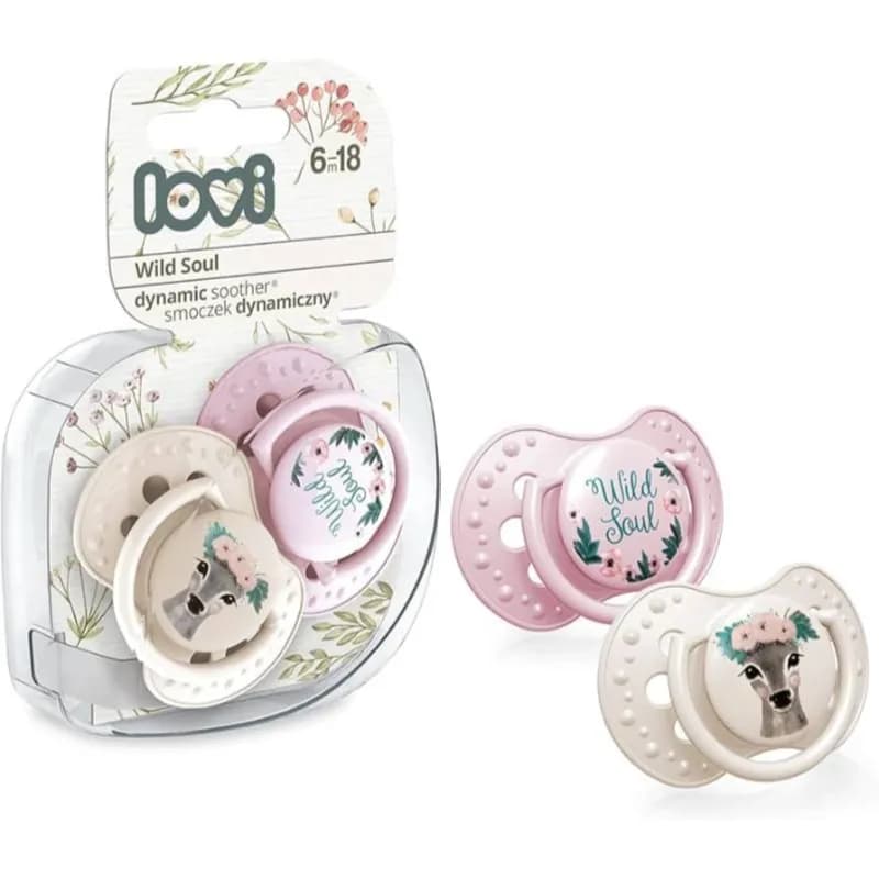 Lovi Soother Wild Soul Girl 6-18M-2Pcs-22/884