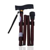 CA835L1 FOLDABLE WALKING STICK (BROWN)