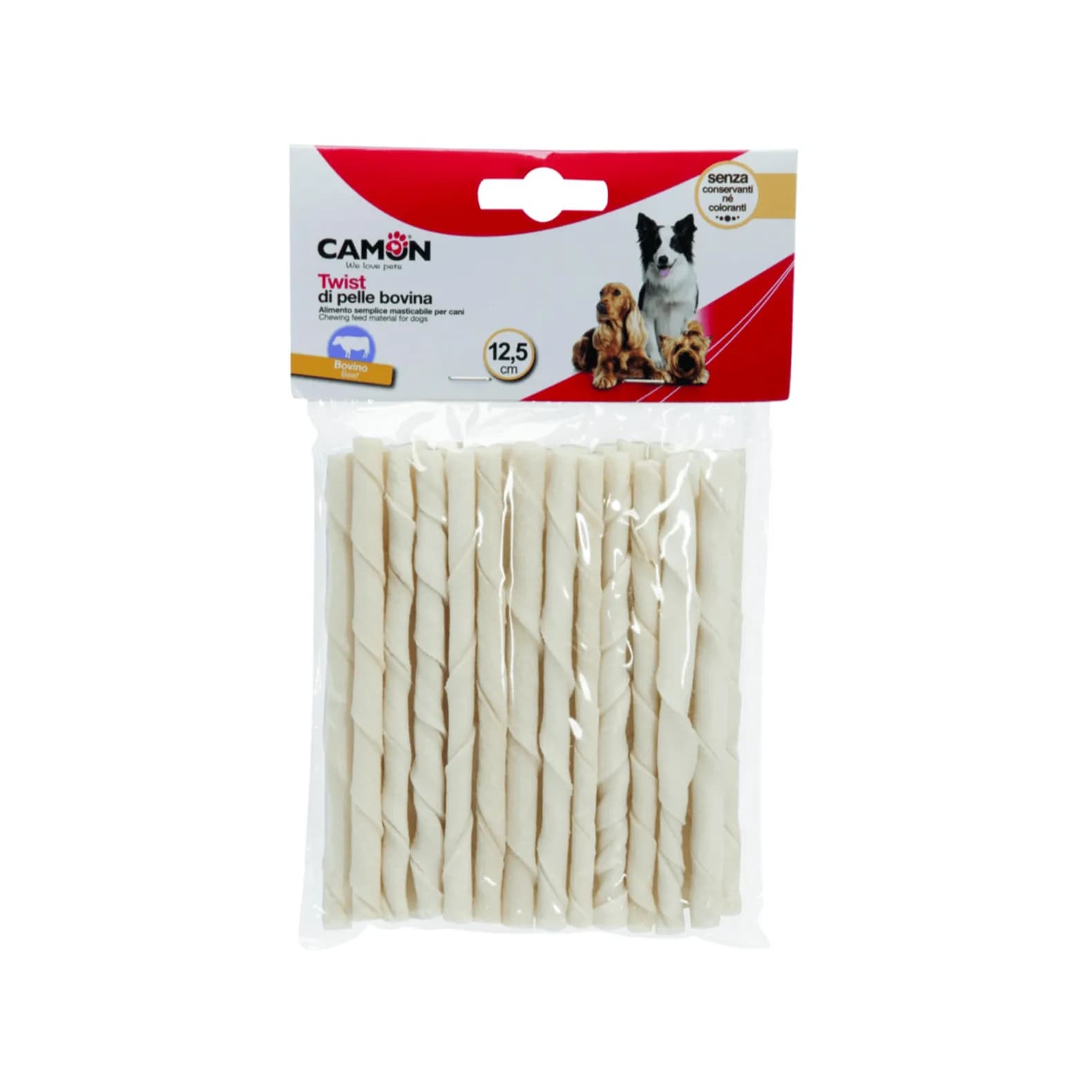 Rawhide Twists (25Pcs) *9/10 X 125Mm