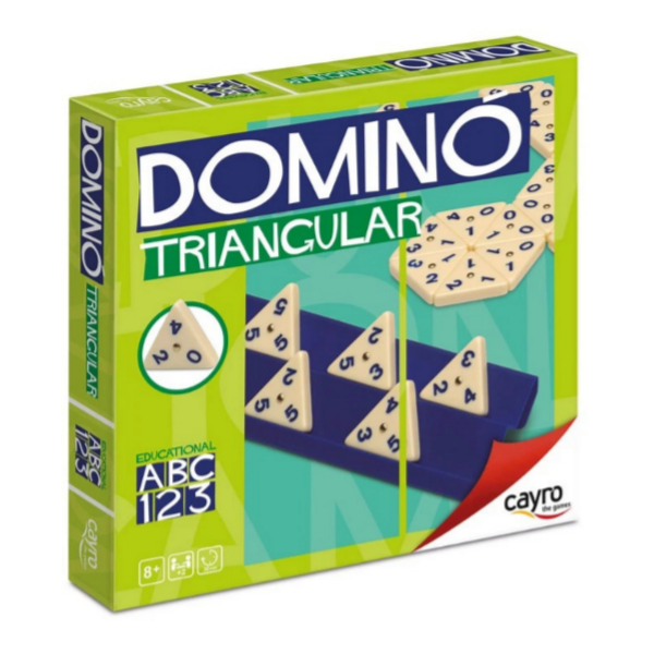 Cayro Triangular Domino Game For 2-4 Players - GSYW161