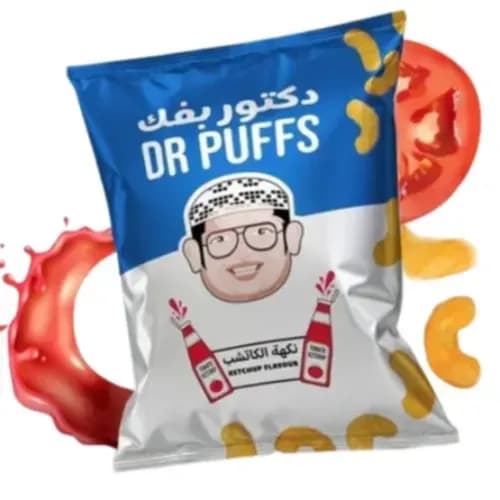 Dr Puffs Ketchup Flavour 18g