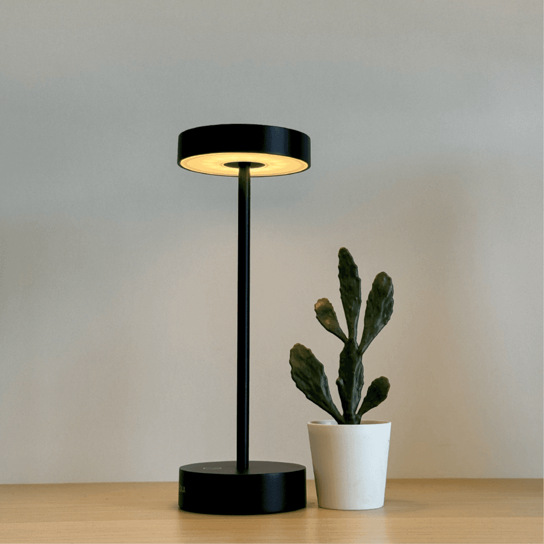 Standy Mini Cordless Table Lamp - Black