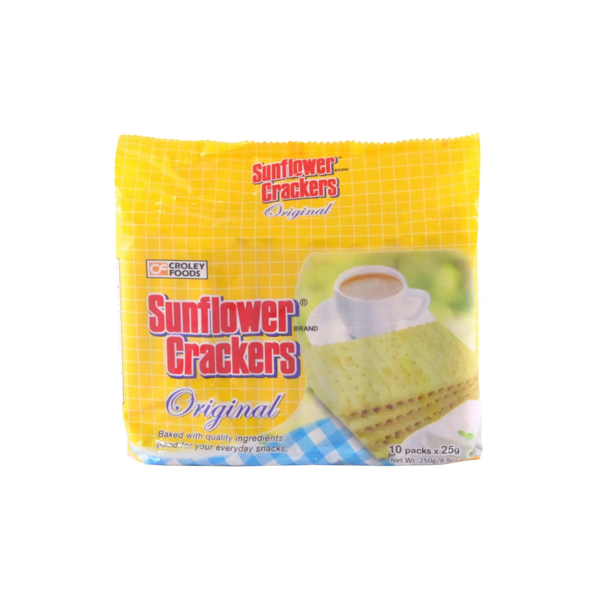 Sunflower Crackers Original, 10X25G