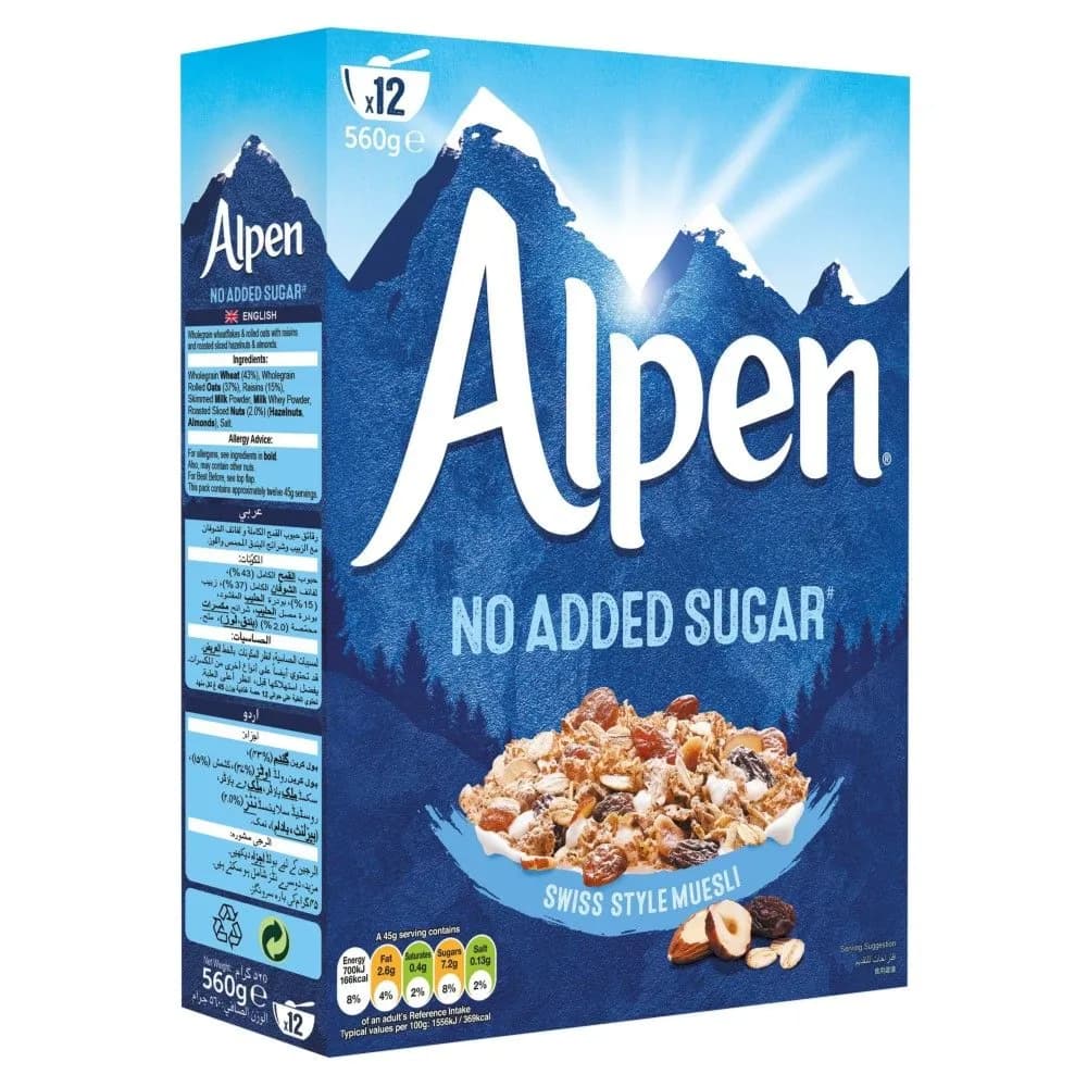 Alpen Swiss Style Muesli 560gm