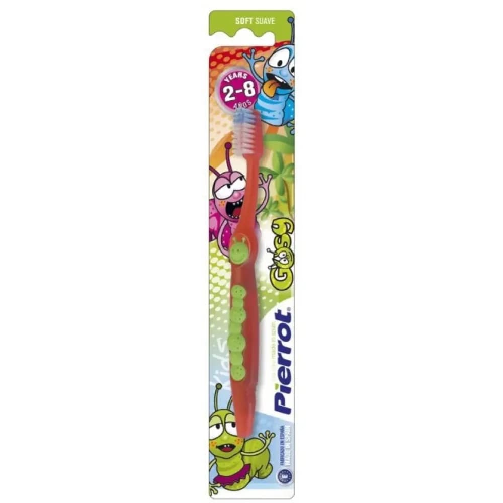 Pierrot Gusy Soft Toothbrush For 2-8 Years, 1pc Assorted