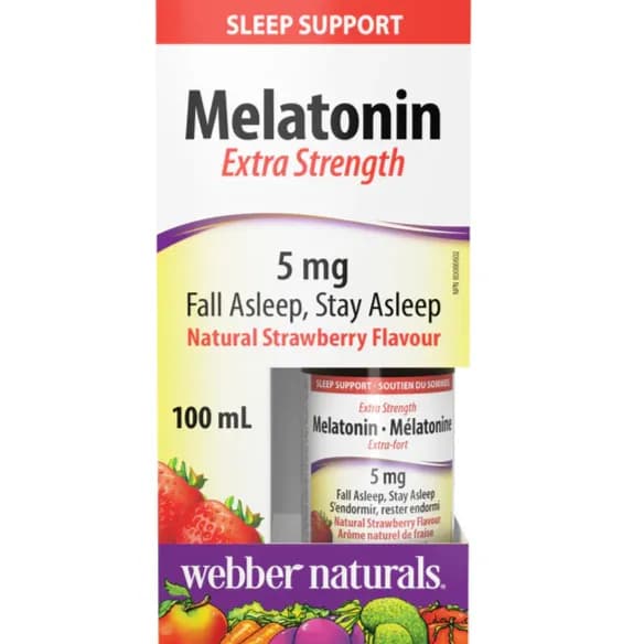 MELATONIN EXTRA STRENGTH 5 MG   100 ML 