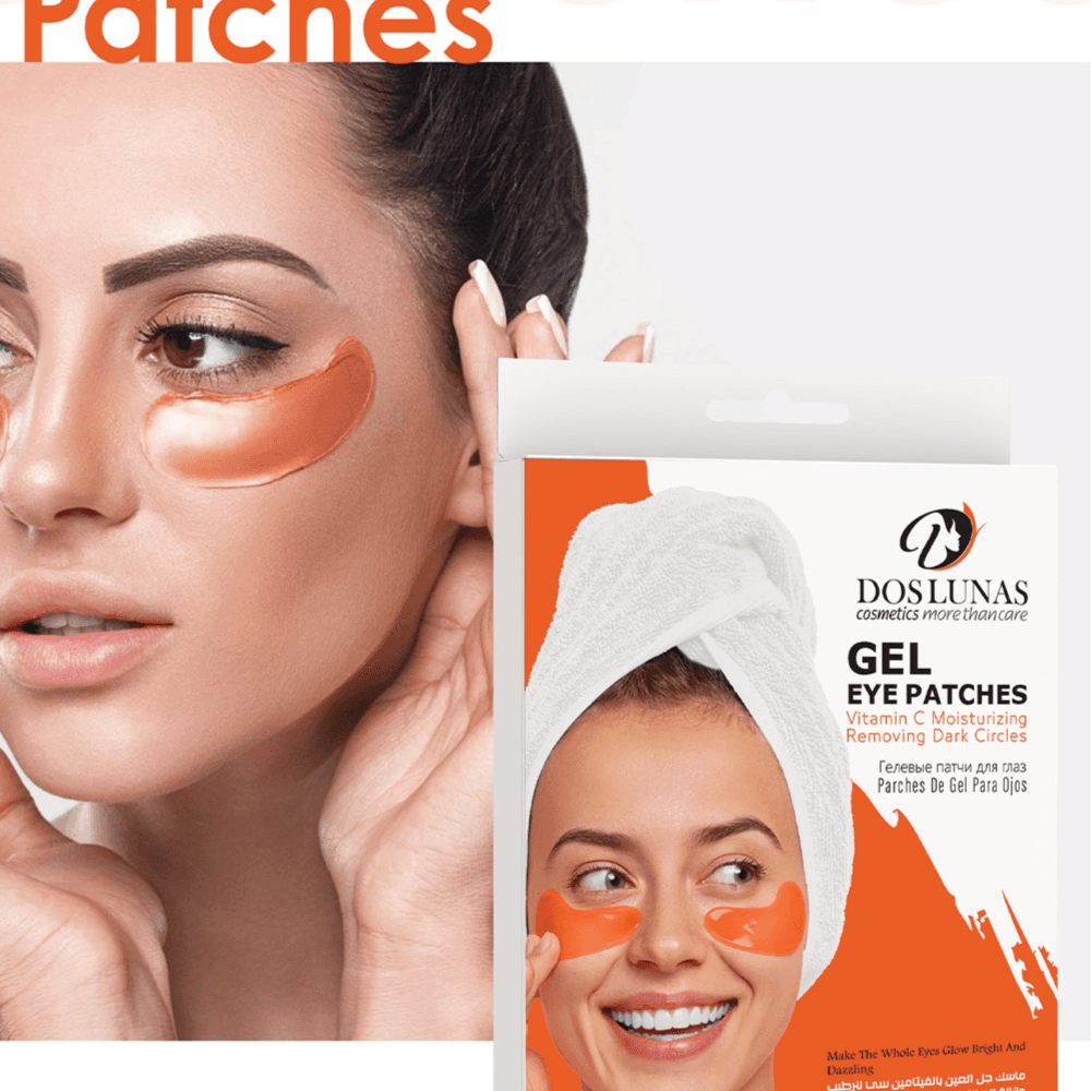 GEL EYE PATCHES VITAMIN C MOISTURIZING REMOVING DARK CIRCLES 