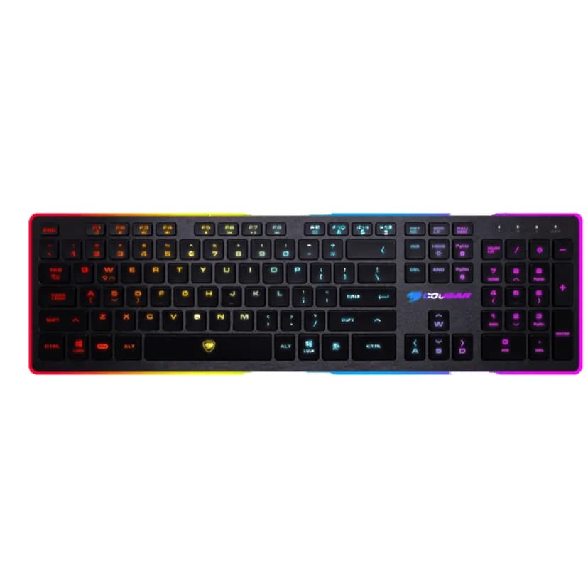 Cougar VANTAR Scissor Switches Gaming Keyboard Black