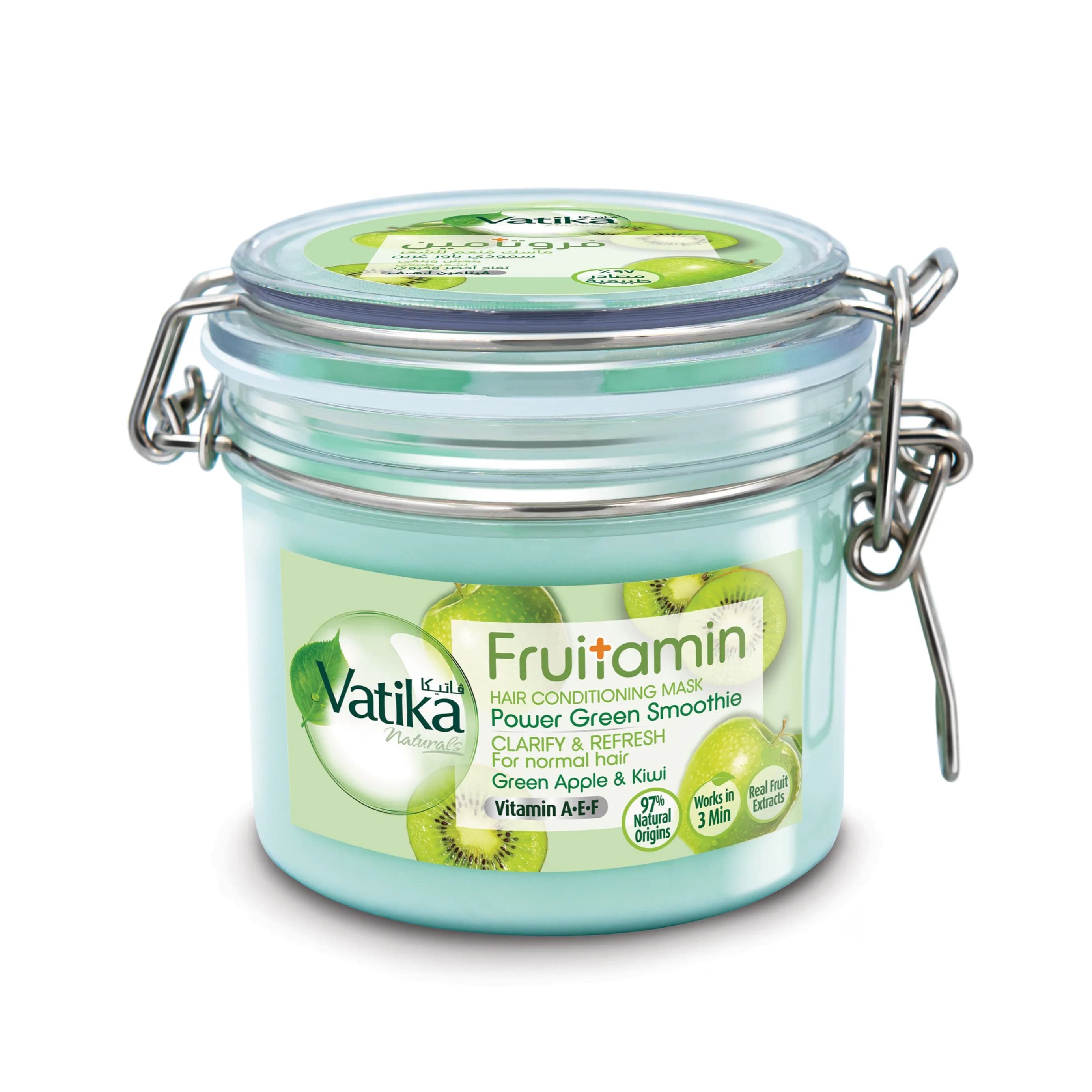 Vatika Hair Conditioning Max Green Apple 350G