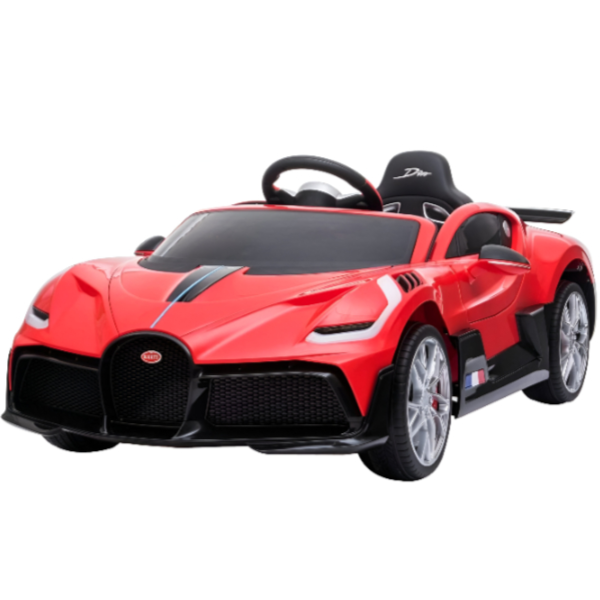 Bugatti Divo Kids Electric Ride On Battery Operated Baby Car-Rc Car-Red Color (ESWD10)