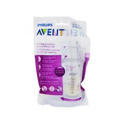 Philips Avent Breast Milk Storage Bags, 180 ml, SCF603/25 - 25 Bags