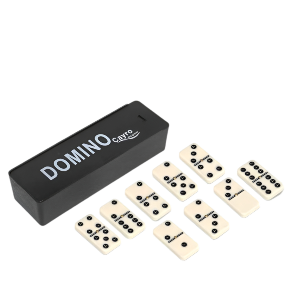 Cayro Basic Domino With Plastic Box - (GSYW179)