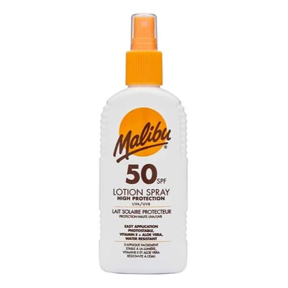 MALIBU SPF50 HIGH PROTECTION LOTION SPRAY 200ML (12244)