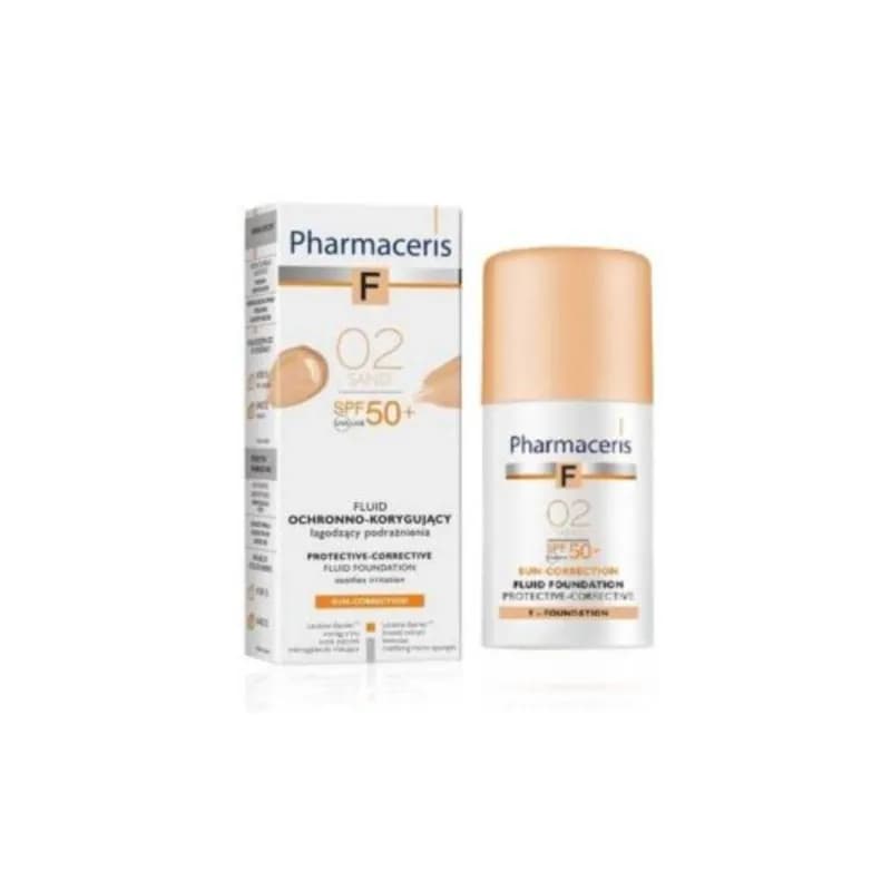 Pharmaceris Fluid Foundation Spf 50+ 02 Sand