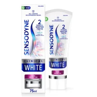 SENSODYNE CLINICAL WHITE STAIN PROTECTOR T/P 75ML