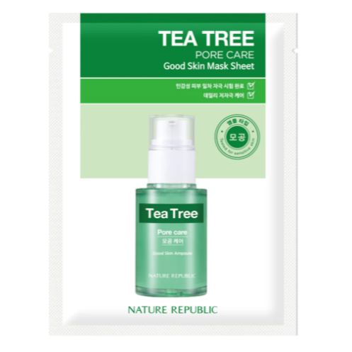 Nature Republic Tea Tree Pore Care Good Skin Mask Sheet