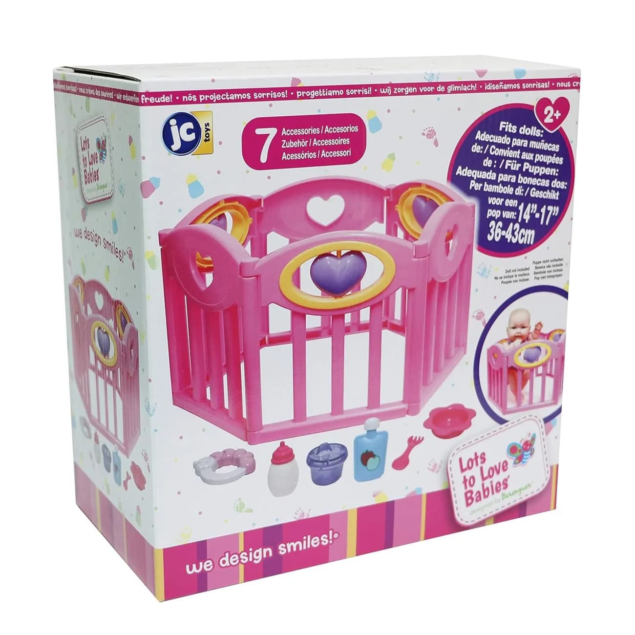 Baby Doll Play Pen Gift Set Toy