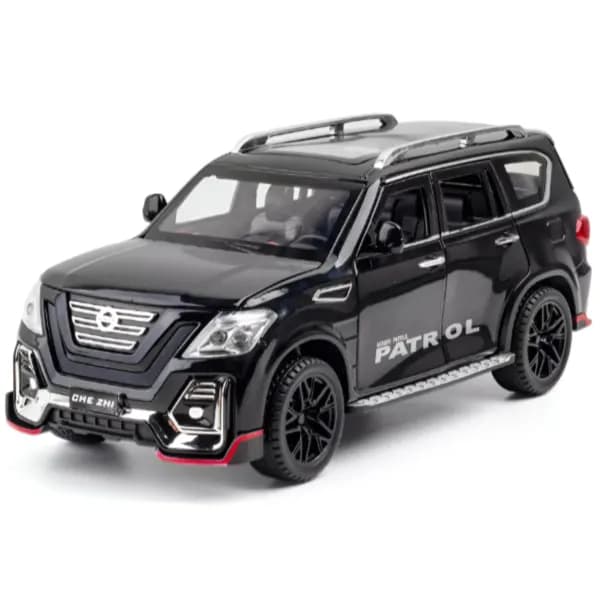 1:24 Nissan Patrol Pull Back Model Car Diecast Toy Cars For Kids (DCGB37)