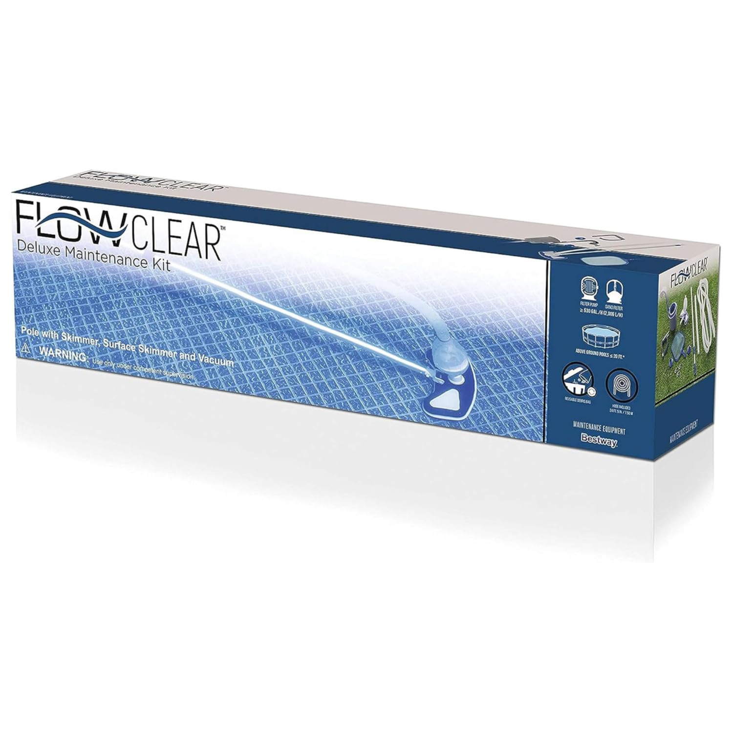 Bestway Flowclear Deluxe Swimming Pool Maintenance Kit - POLT166