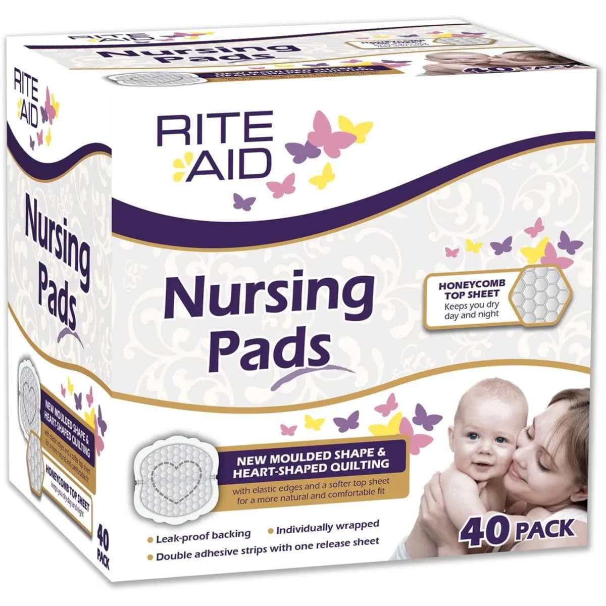 Rite Aid Nursing Pads - 40 Pack