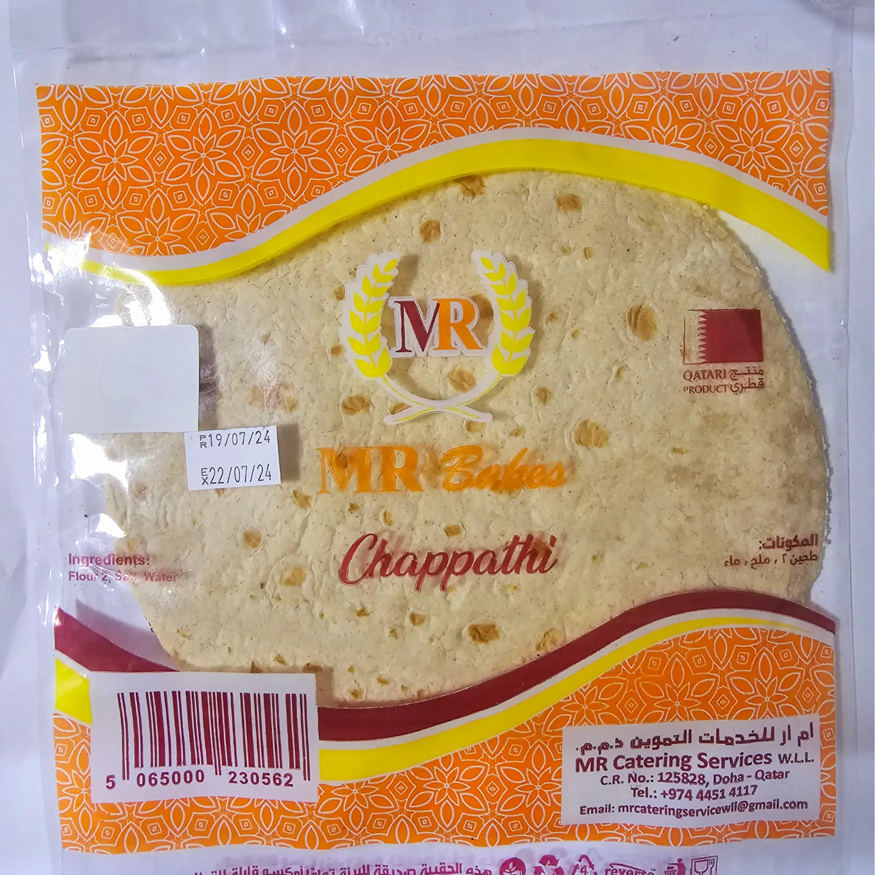 M.r Chappathi Large 4 Pcs