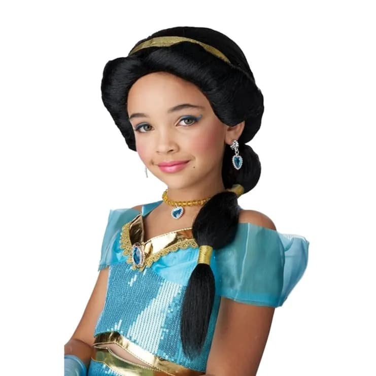 Arabian Princess Child Wig California Costume