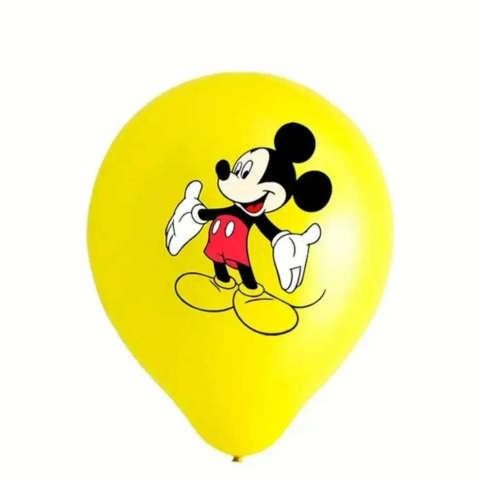 Mickey Mouse Yellow Balloon