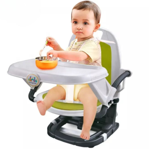 Foldable and Easy Carry Booster Seat for Baby-Green  (BCBY14)