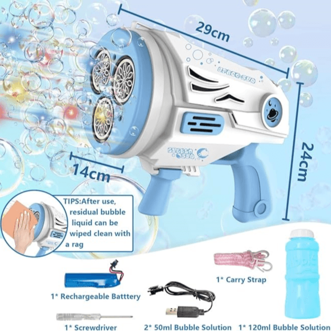 Colorful Bubble Gun - WT001