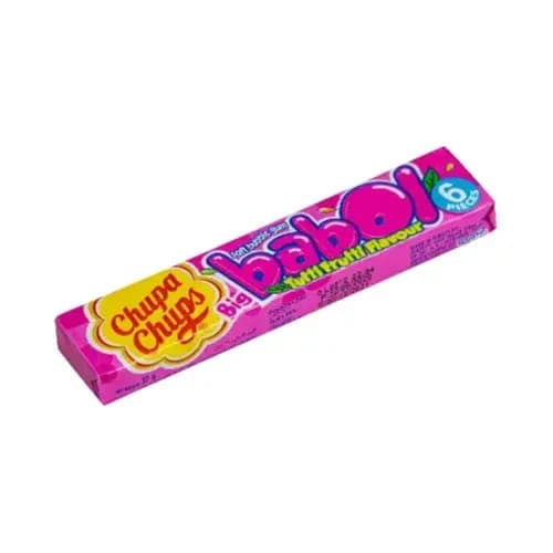 Chupa Chups Tutti Frutti Big Babol 6pcs