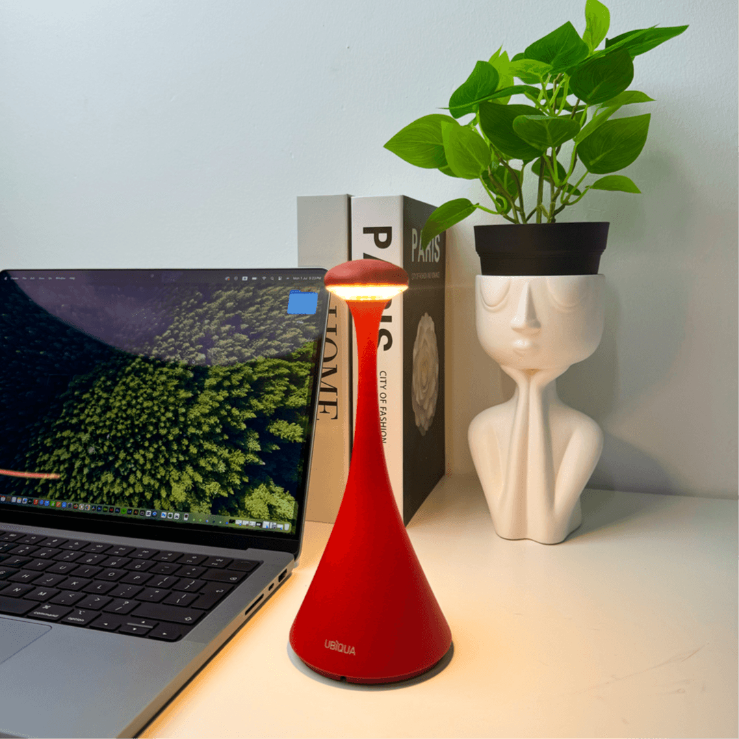 Pinup Mini Cordless Table Lamps - Red