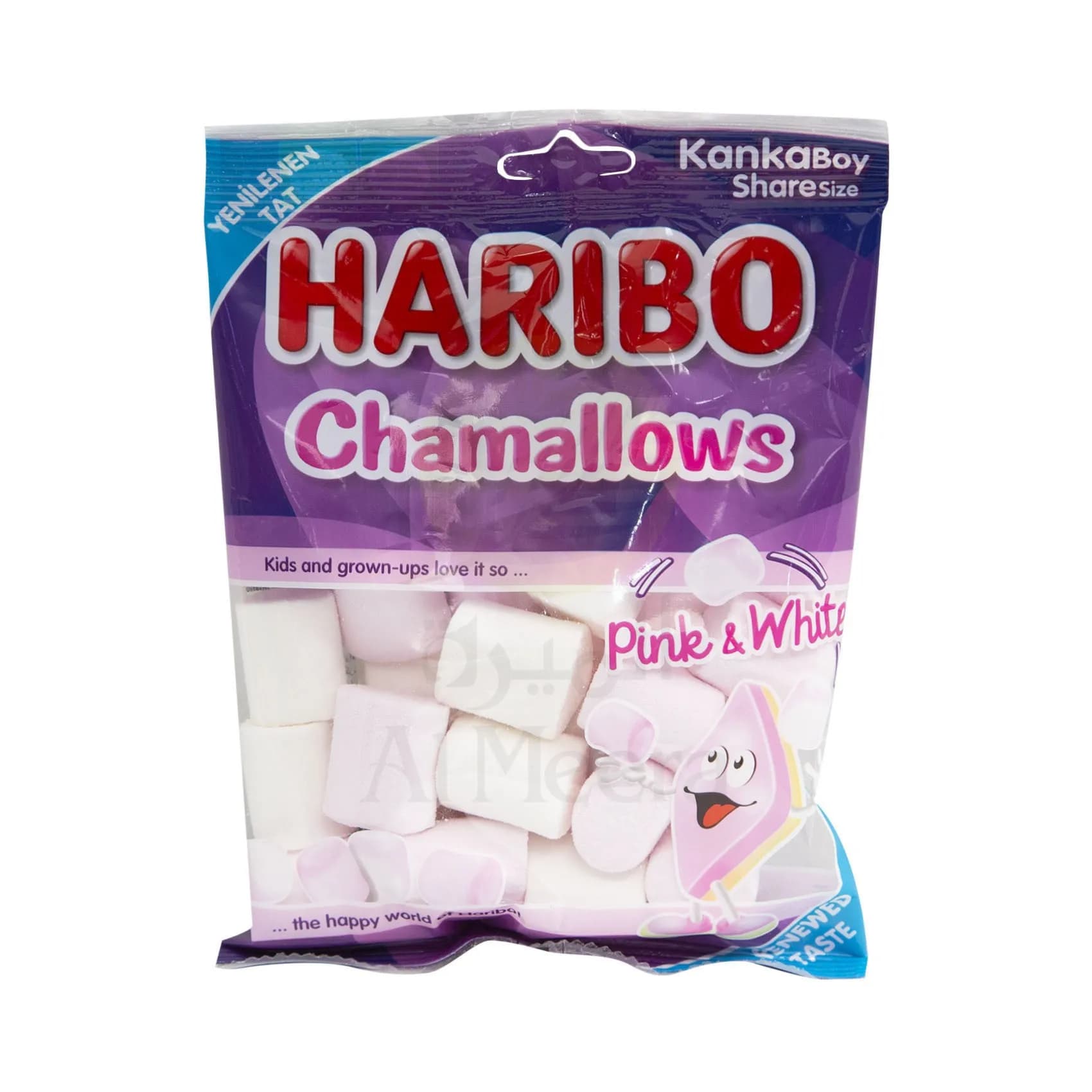 Haribo chmallows pink&wht 70g