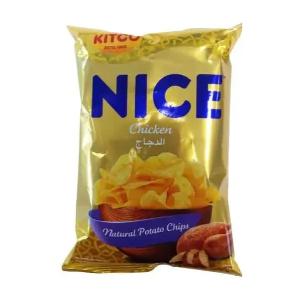 Nice Chicken Natural Potato Chips 80G