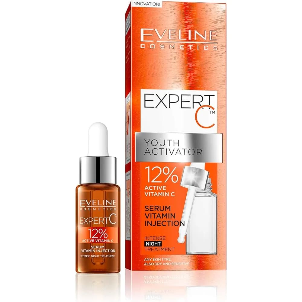 Eveline Expert C Serum Vitamin Inj 18ml 12%