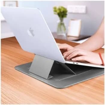 Wiwu Alita Skin Pro Portable Slim Stand Sleeve For MacBook Pro 13.3 Air - grey