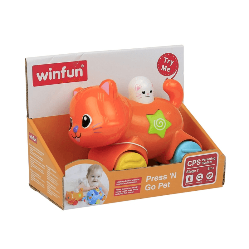 WinFun Press 'N Go Pet Kitten