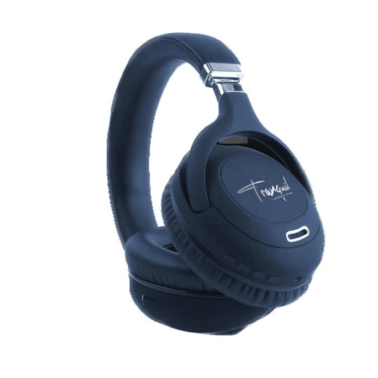 سماعه راس Pawa Tranquil Over-Ear Wireless Headphone with ANC - Blue