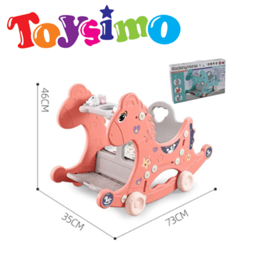 3-in-1 Rocking Horse with Light and Music