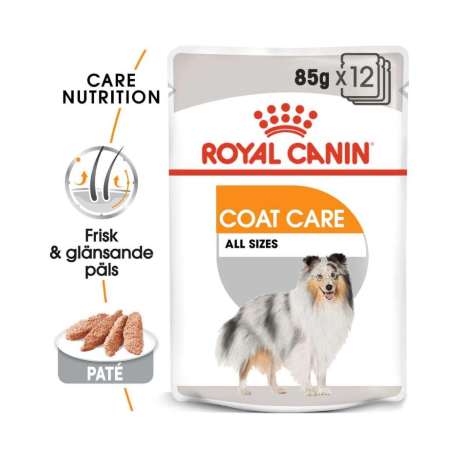 Royal Canin Dog Coat Care Wet food 85g x 12 pouch