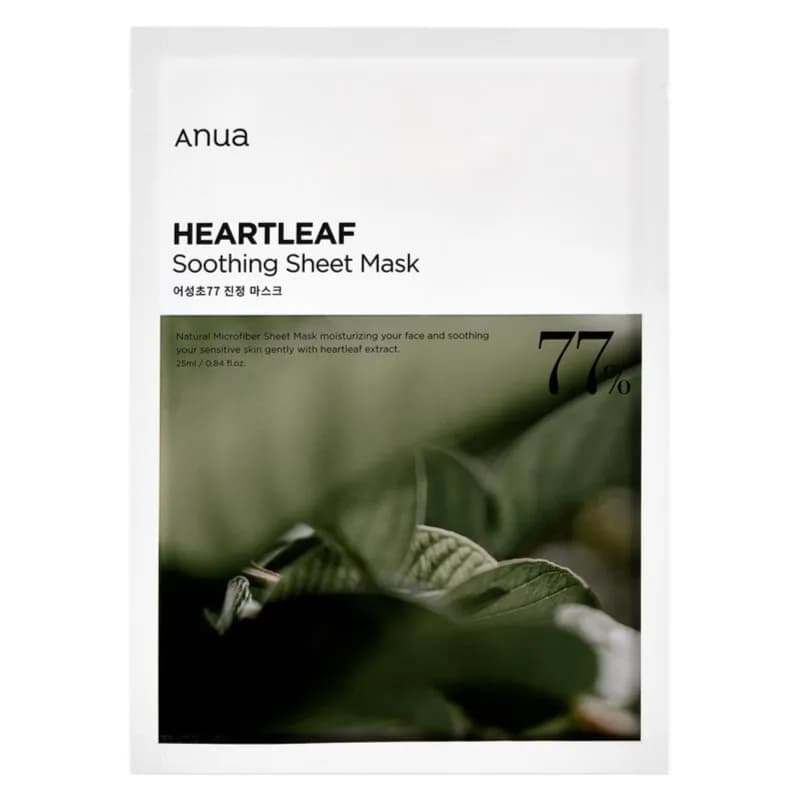 Anua Heartleaf 77 % Soothing Sheet Mask