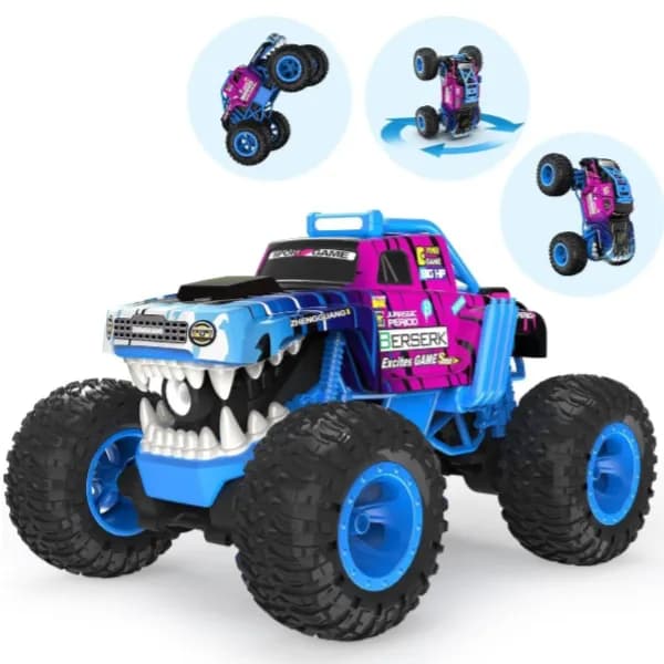 Powerextra 1:14 Remote Control Monster Truck Car Toy For Kids (OFGB26)
